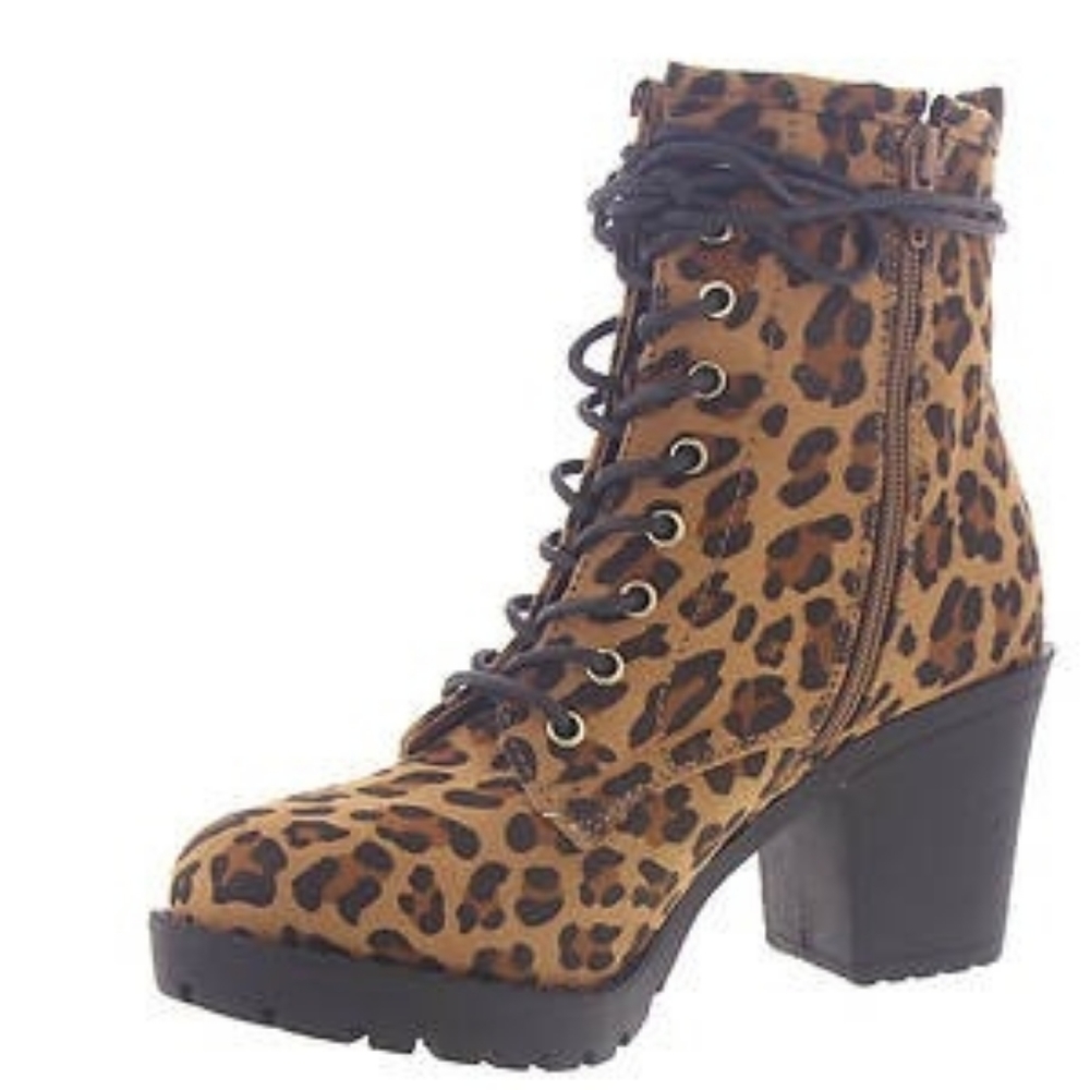 Zigi Soho Kourtlan Leopard Print Boots, 7.5